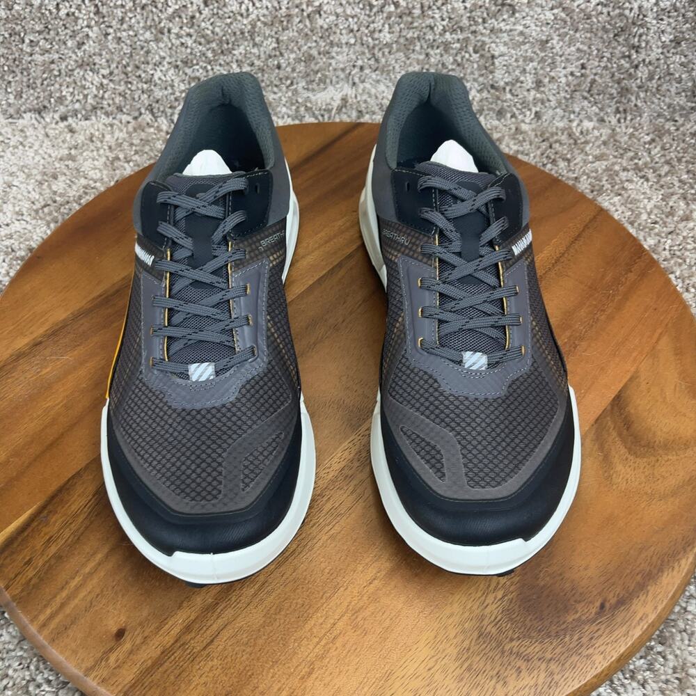 Ecco Biom 2.1 X Cross Mountain Trail Shoes Black Magnet EU 42 / Men's 8 - 8.5 US - Picture 4 of 12